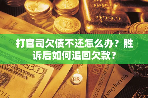 武汉打官司欠债不还怎么办？胜诉后如何追回欠款？