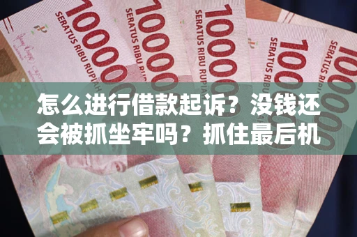 武汉怎么进行借款起诉？没钱还会被抓坐牢吗？抓住最后机会！