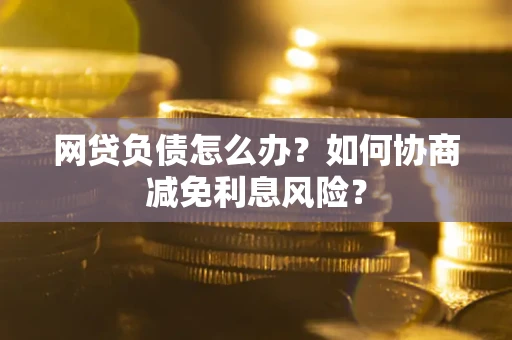 武汉网贷负债怎么办？如何协商减免利息风险？