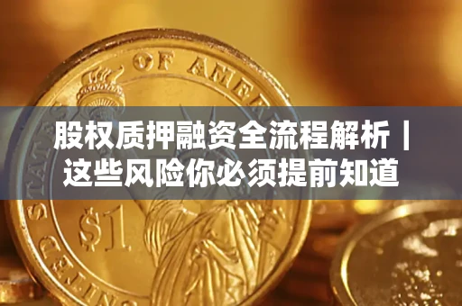 武汉股权质押融资全流程解析｜这些风险你必须提前知道