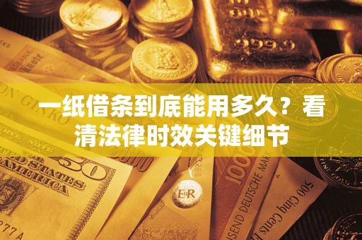 武汉一纸借条到底能用多久？看清法律时效关键细节