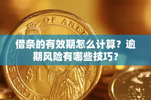 武汉借条的有效期怎么计算？逾期风险有哪些技巧？
