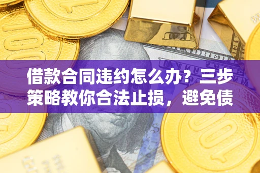 武汉借款合同违约怎么办？三步策略教你合法止损，避免债务危机升级